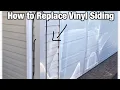 How to Replace Vinyl Siding Outside Corner