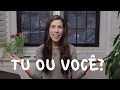 Download Lagu Tu ou  Você? What is the difference? | Speaking Brazilian