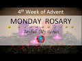 Advent Rosary • Joyful Mysteries of the Rosary 💙 Monday, December 22, 2025 VIRTUAL ROSARY