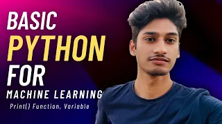 Print Function Variable - Learn basic Python for machine learning