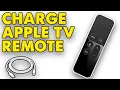 How to charge your Apple TV Remote