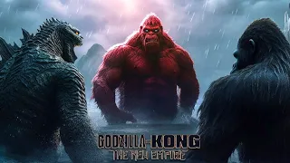 كونج وجودزيلا يتحدوا مع بعض عشان يحاربوا وحوش جوف الأرض 