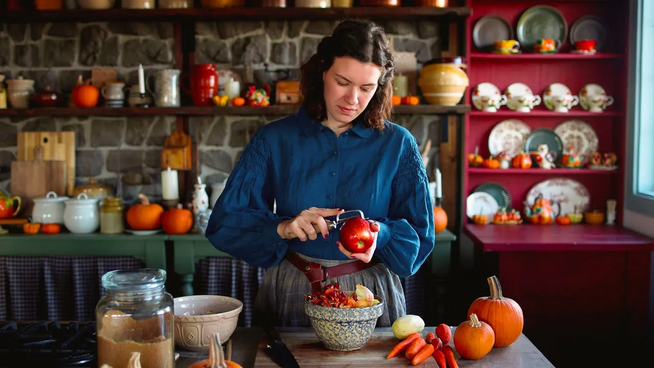 Slow Living in the Countryside 🍂  Pumpkin Soup, Crafts, and Cleaning. A Cozy Autumn at Home.