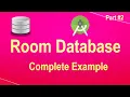 Room Database Android Example in Android Studio in Hindi Urdu Step by Step Part 2