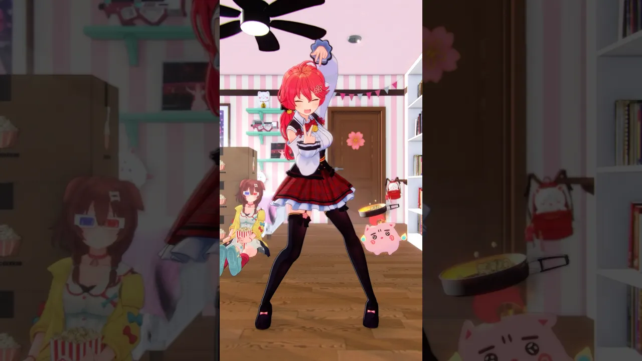 部屋でみっころねやってやんよ踊ってみたぜぇ❗️???#shorts