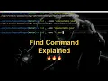 Find Command Explained Find command in Ajit Singh