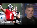What caused the rift between Jalen Hurts and A J Brown Pro Football Talk NFL on NBC