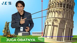 Menara Miring Pisa | Fisika luar biasa di balik kemiringannya