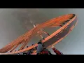 Download Lagu UNCUT - 50 meters BASE jump from steampunk wind turbine