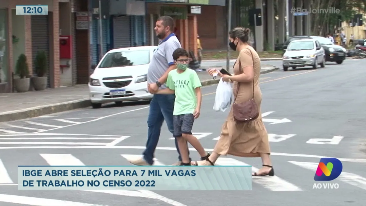 IBGE abre seleção para 7 mil vagas de trabalho no Censo 2022
