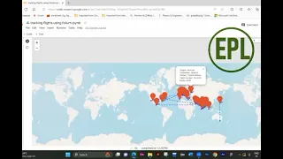 Tracking flight location using Folium and Pandas Python