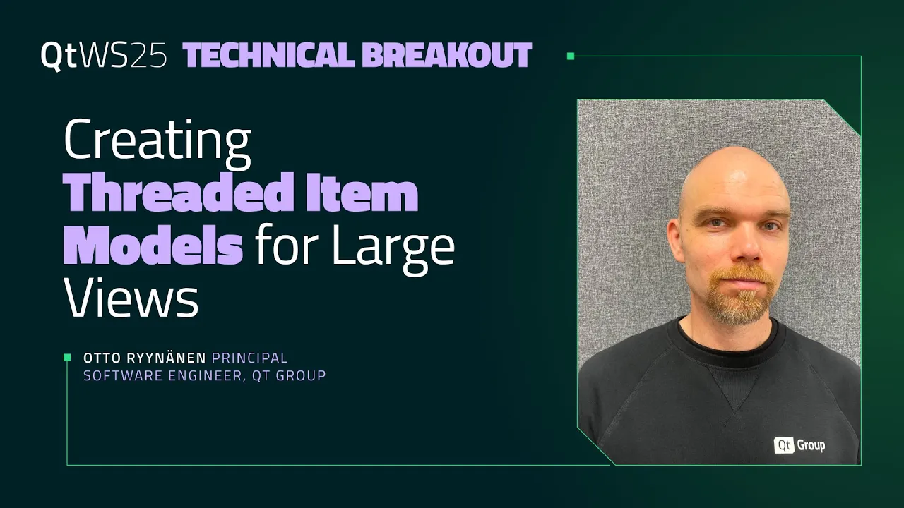 Creating Threaded Item Models for Large Views