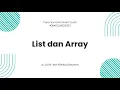 4 List Array