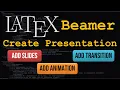 How to Make Stunning Presentations in LaTeX Beamer Beginner s Tutorial