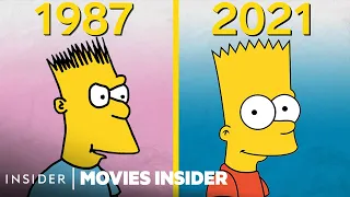 how the simpsons animation evolved over 30 years movies insider