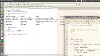 MATLAB Help - Bisection Method