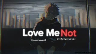 ravyn lenae love me not slowed reverb 