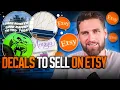 DECALS to Sell on Etsy - Product Research for Etsy sellers If you sell on Etsy you NEED to watch