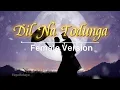 Download Lagu Dil Na Todunga | New Romantic Song | Female Version | Lirik dan Terjemahan