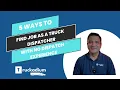 5 Simple Steps to Land Your First Truck Dispatcher Job in No Experience Needed