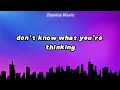 Jesse Barrera - No Reservations (Lyrics)