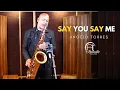 Download Lagu SAY YOU SAY ME (Lionel Richie) Angelo Torres - Saxophone Cover - AT Romantic CLASS #51