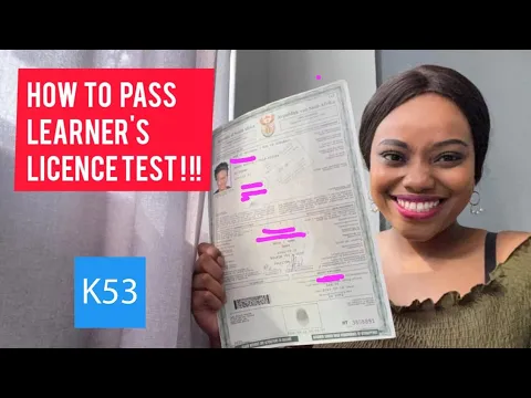 Download MP3 HOW TO PASS YOUR LEARNER'S LICENCE TEST !!|TIPS I WISH I KNEW ! |🇿🇦 #southafricanyoutuber