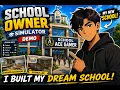 I BUILT MY OWN SCHOOL School Owner Simulator Demo