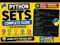 Python Sets Explained Set Methods Operations with Examples