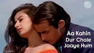 aa kahin dur chale jaaye hum 4k video akshay khanna manisha koirala hd audio alka y udit n