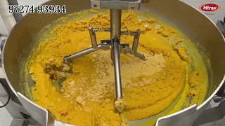 Halwa Making Machine / Automatic Halwa Making Machine / Cooking Pan Machine / Sweets Making Machine
