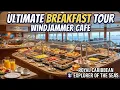 Transatlantic Cruise Breakfast Buffet At The Windjammer Onboard Explorer Of The Seas