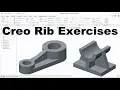 Creo Part Modelling Tutorial Creo Practice Exercises - 5