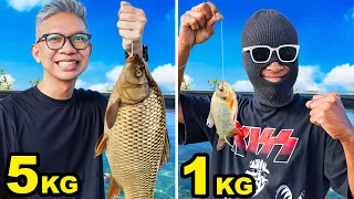SIAPA BISA MANCING IKAN PALING BERAT??!!