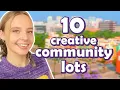 10 CREATIVE community lots in The Sims 4
