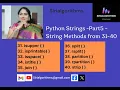 14 Python Strings - Part5