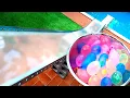 Download Lagu Super Slide Marble Run ASMR Water Balloons
