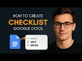 How To Add Checklist In Google Docs - Easy to Follow Guide