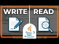 Java File Handling How to Read and Write Files Step-by-Step