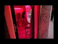 Amsterdam Red Light Street - Inside the room