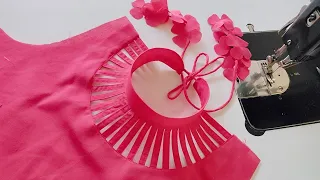 collar neck kurti cutting and stitching kurti cutting and stitching collar neck cutting diy