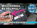 If you see the Check Engine Light Flashing STOP Driving Immediately Honda Odyssey P0301 - Innova