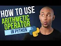 arithmetic operators in python arithmetic operators in python program python Rising Tech