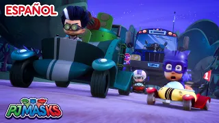 Voy A Ganar La Carrera 🏁 PJ Masks en Español episodios completos | Dibujos Animados