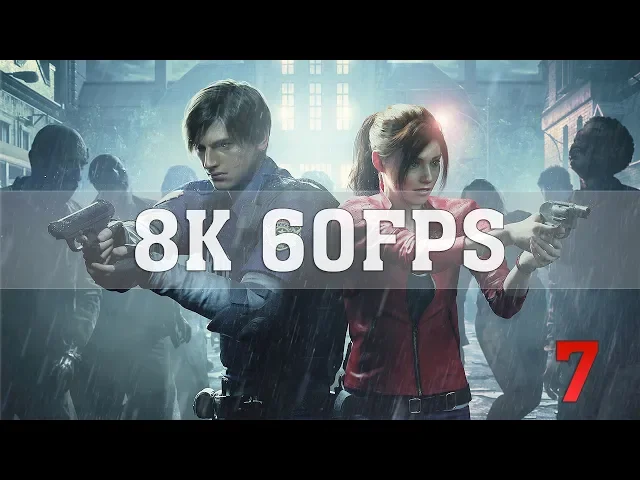 Resident Evil 2 Remake 8K ULTRA Settings [8K 60FPS] No. 7 | RTX Titan SLI (NVLink) | ThirtyIR