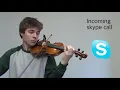 Notification sounds on violin 2