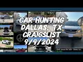 Car Hunting Dallas Tex Craigslist 2024
