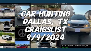 Car Hunting Dallas Tex Craigslist 2024