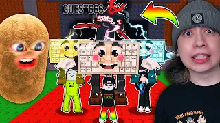 マエスケたちとGUEST666を作る タコスチュースデイ ブレインロットをすべて盗む ロブロックス ROBLOX 