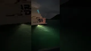 Going to Dinner when living m a yacht!  #yacht #bvi #caribbean